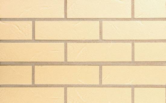 Клинкерная фасадная плитка ABC Alaskа Beige рельефная NF7, 240*71*7 мм