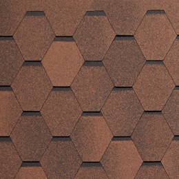 Гибкая черепица (Tegola) — Nordland, Нордик | Коричневый с отливом