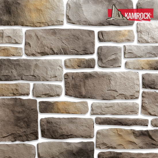 Искусственный камень KAMROCK Коллекция "Грубый скол" 04010
