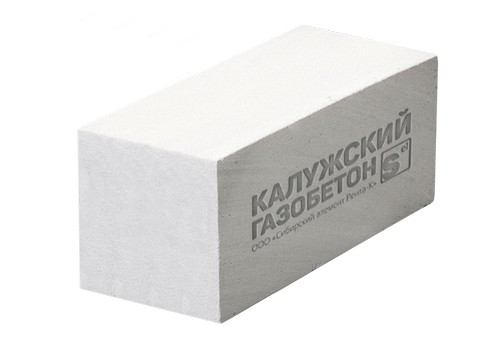 Газобетонные блоки Калужский D400 В2,5 625*250*250