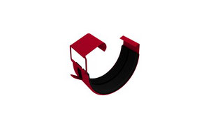 Соединитель желоба Grand Line Aluzinc, D 125 мм