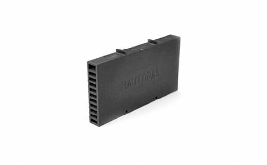 Вентиляционно-осушающая коробочка BAUT темно-серая, 115*60*10 мм