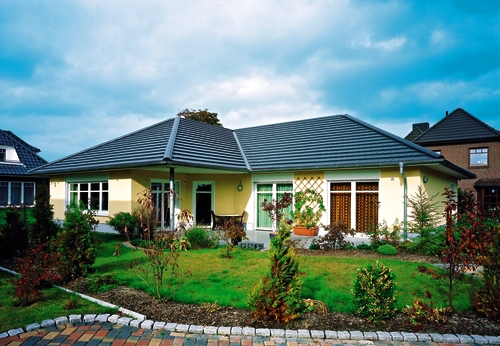 Керамическая черепица Creaton DOMINO FINESSE schwarz glasiert