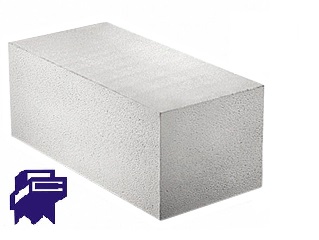 Блок газобетонный стеновой 625*375*250мм B 2 D 400кг/м3 Могилевский КСИ