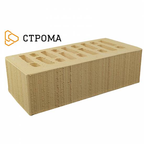 Кирпич Строма брянский утолщенный (солома) бархат