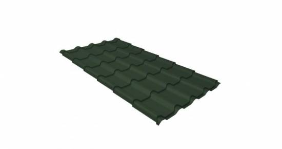 Металлочерепица Kamea Velur 20 RAL 6020 хромовая зелень