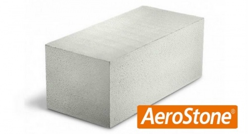 Газобетонный блок AeroStone D500 B2,5 F100 625х250х250