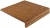 Клинкерная ступень фронтальная Recto T-4 Natural Gresan 250x330x50/20 мм Клинкерная ступень фронтальная Recto T-4 Natural Gresan 250x330x50/20 мм